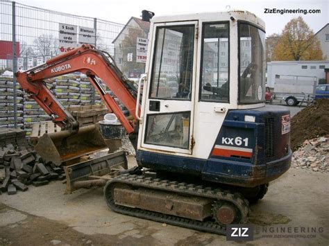 kubota kh 61 mini excavator|kubota mini specs.